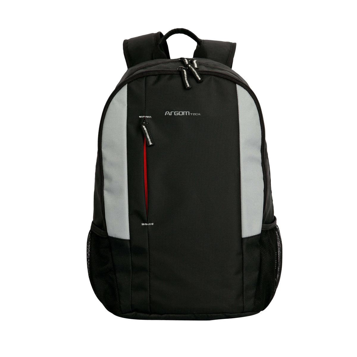Mochila para portátil 15.6 negra, diseño moderno y funcional con múltiples compartimentos.