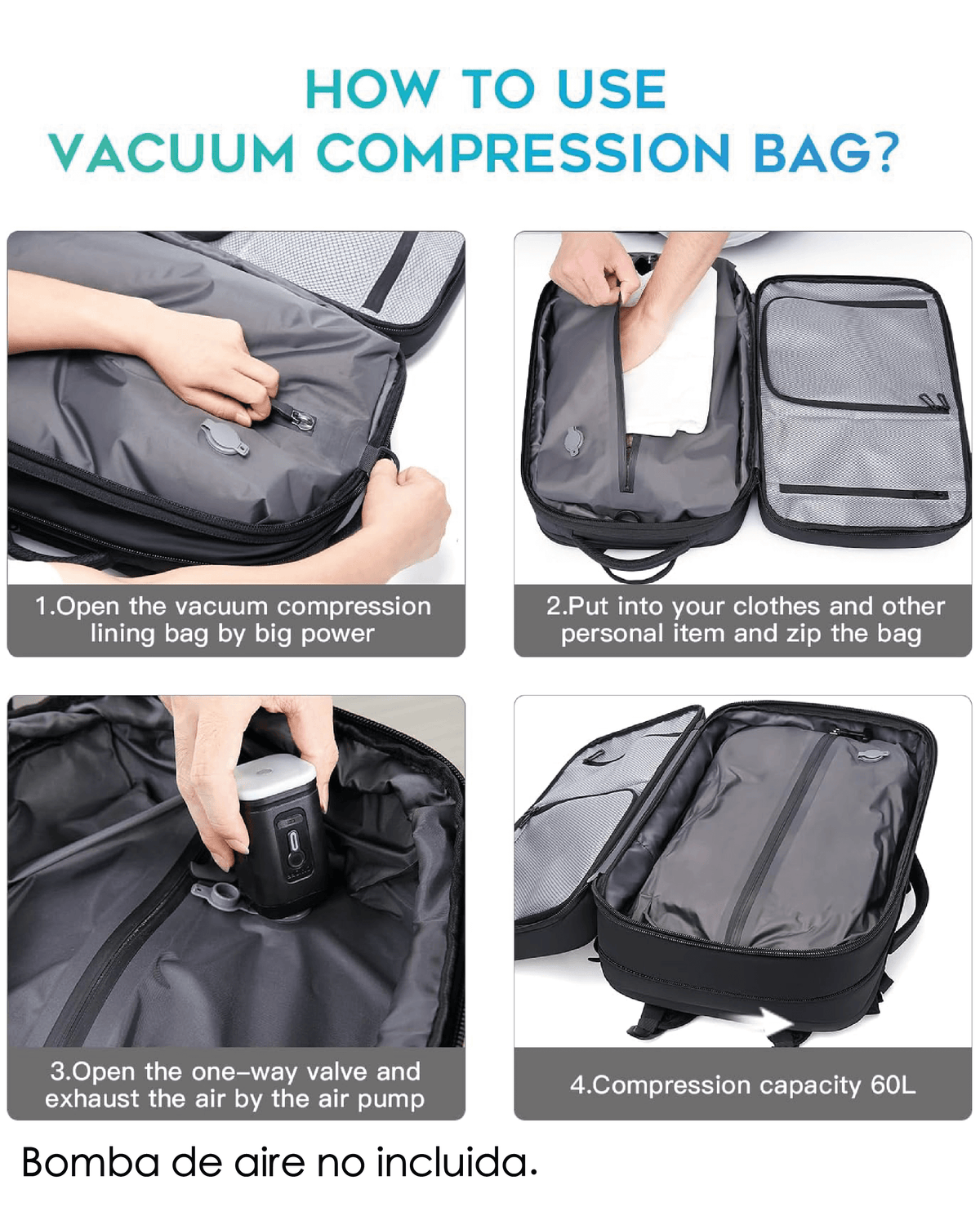 Mochila viajera BANGE con Antirrobo ultra alta calidad Costa Rica
