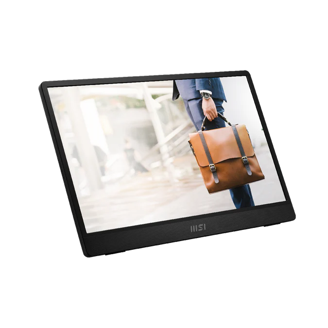 MONITOR portatil MSI PLANO 15.6" PRO MP161 E2 FHD 1920 X 1080 IPS 60HZ PORTABLE HDMI/USB-C 9S6-3PB70H-031