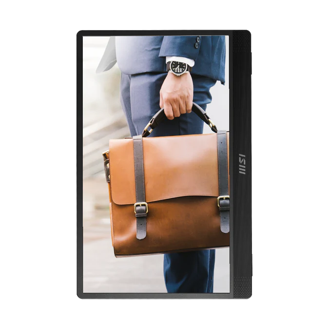 MONITOR portatil MSI PLANO 15.6" PRO MP161 E2 FHD 1920 X 1080 IPS 60HZ PORTABLE HDMI/USB-C 9S6-3PB70H-031