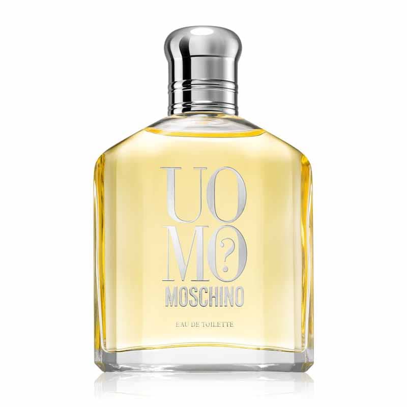 Moschino UOMO Edt 125ml Man perfume bottle with silver cap