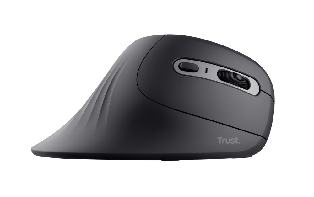 MOUSE TRUST VERRO ERGONÓMICO VERTICAL INALÁMBRICO NEGRO 23507