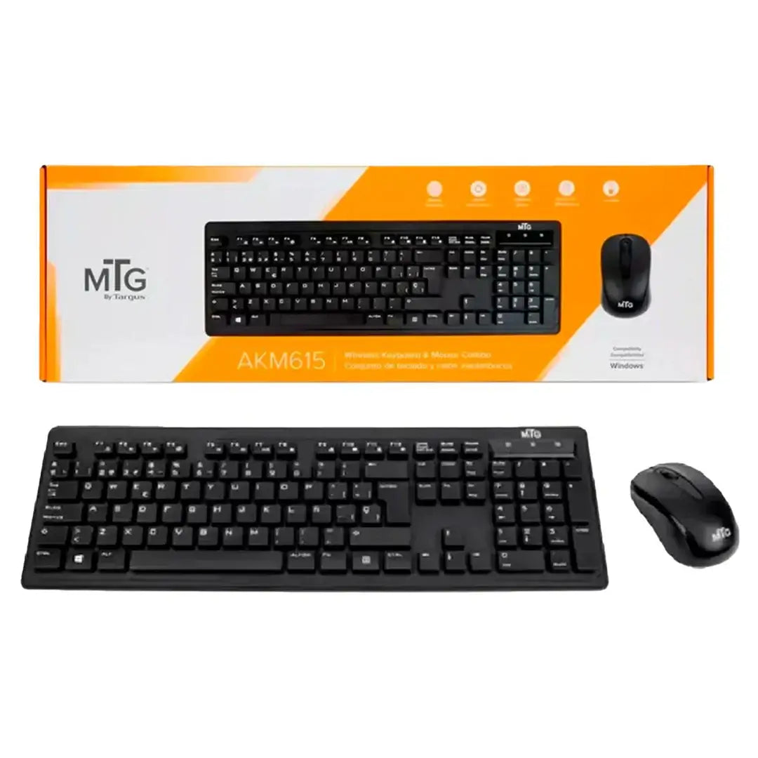 Combo teclado y mouse inalámbrico MTG AKM615, 100% originales, entrega en 24-48 horas, manejado por encargo.