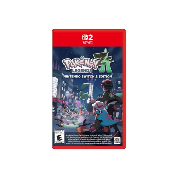 NINTENDO SWITCH 2 POKEMON LEGENDS Z-A VIDEO GAME box art with urban Pokémon world