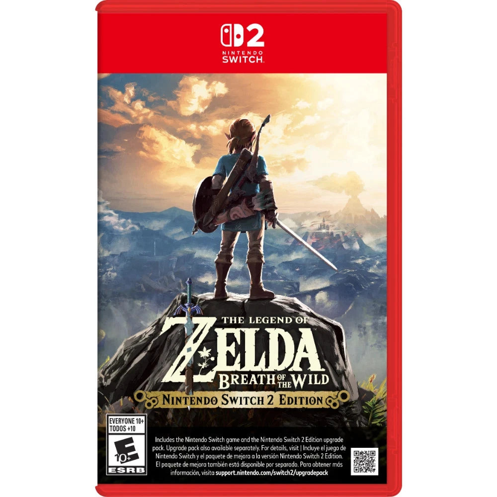 VIDEOJUEGO NINTENDO SWITCH 2 THE LEGEND OF ZELDA: BREATH OF THE WILD NINTENDO SWITCH 2 EDITION