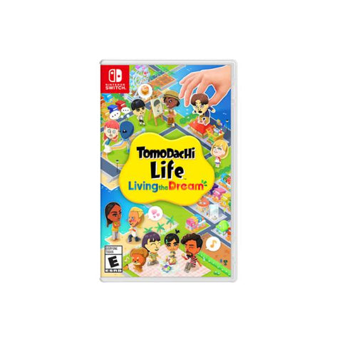NINTENDO SWITCH TOMODACHI LIFE LIVING THE DREAM VIDEO GAME.