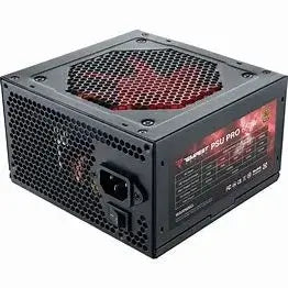 Fuente de poder 650W 80PLUS bronce, PSU NSX con ventilación y diseño eficiente.
