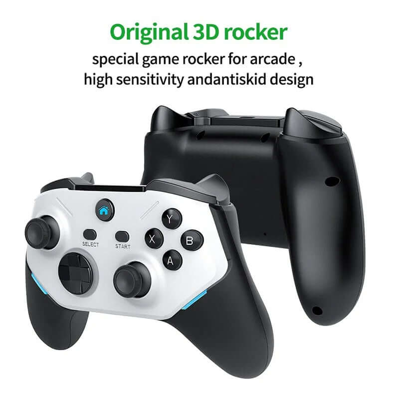 Nueva Game Stick M88 consola retro de juegos portátil compatible con 4K 3D TV juegos controlador inalámbrico Gamepad USB juego de PC para PS2/Psp/Ps1/Dc/Nds/Psx - gamepad inalámbrico 3D rocker