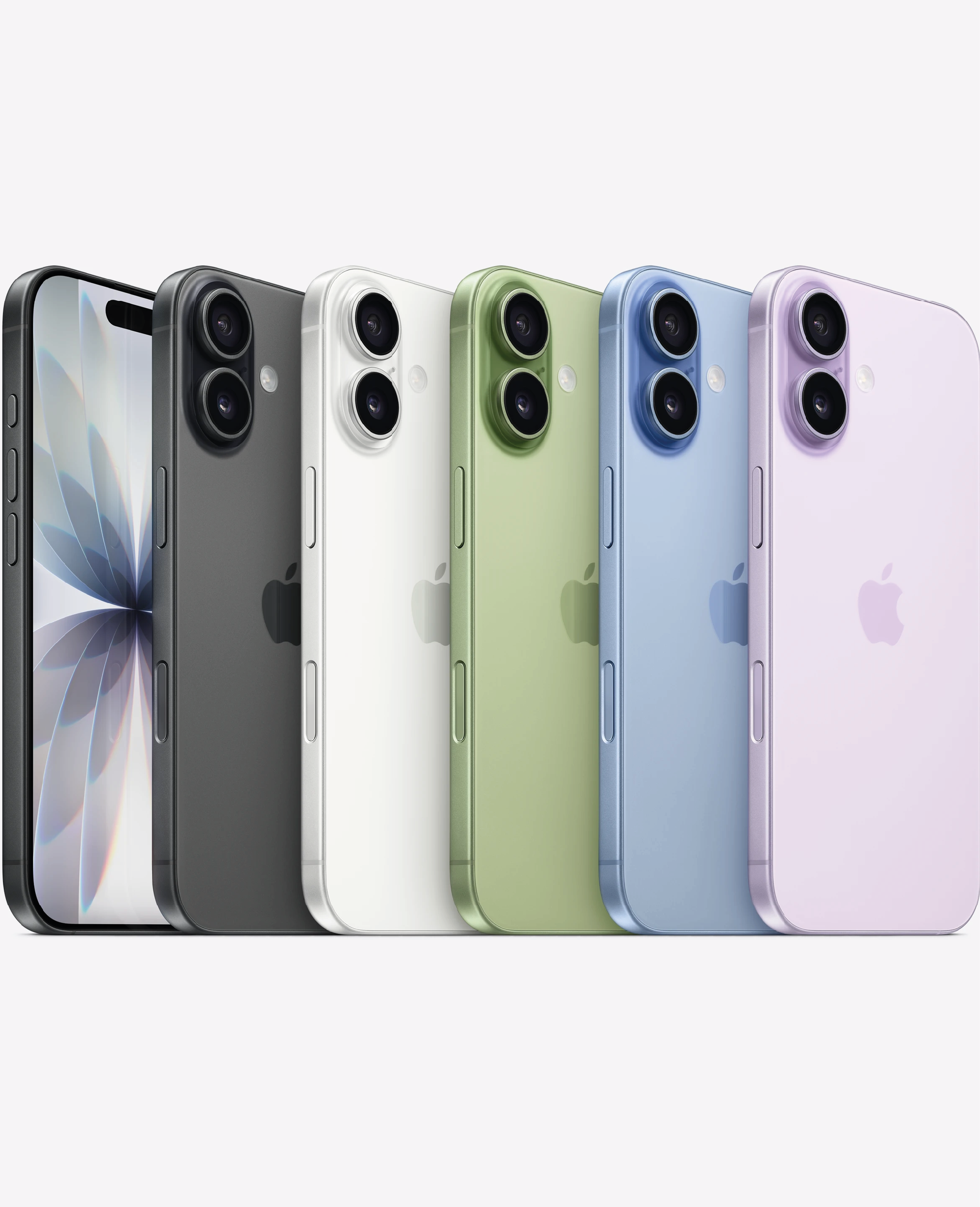 Nuevo iPhone 17 Apple por encargo - fila de iPhone 17 en Black White Mist Blue Sage Lavender, cámara Dual Fusion 48MP, diseño aluminio, Tienda Vicortech