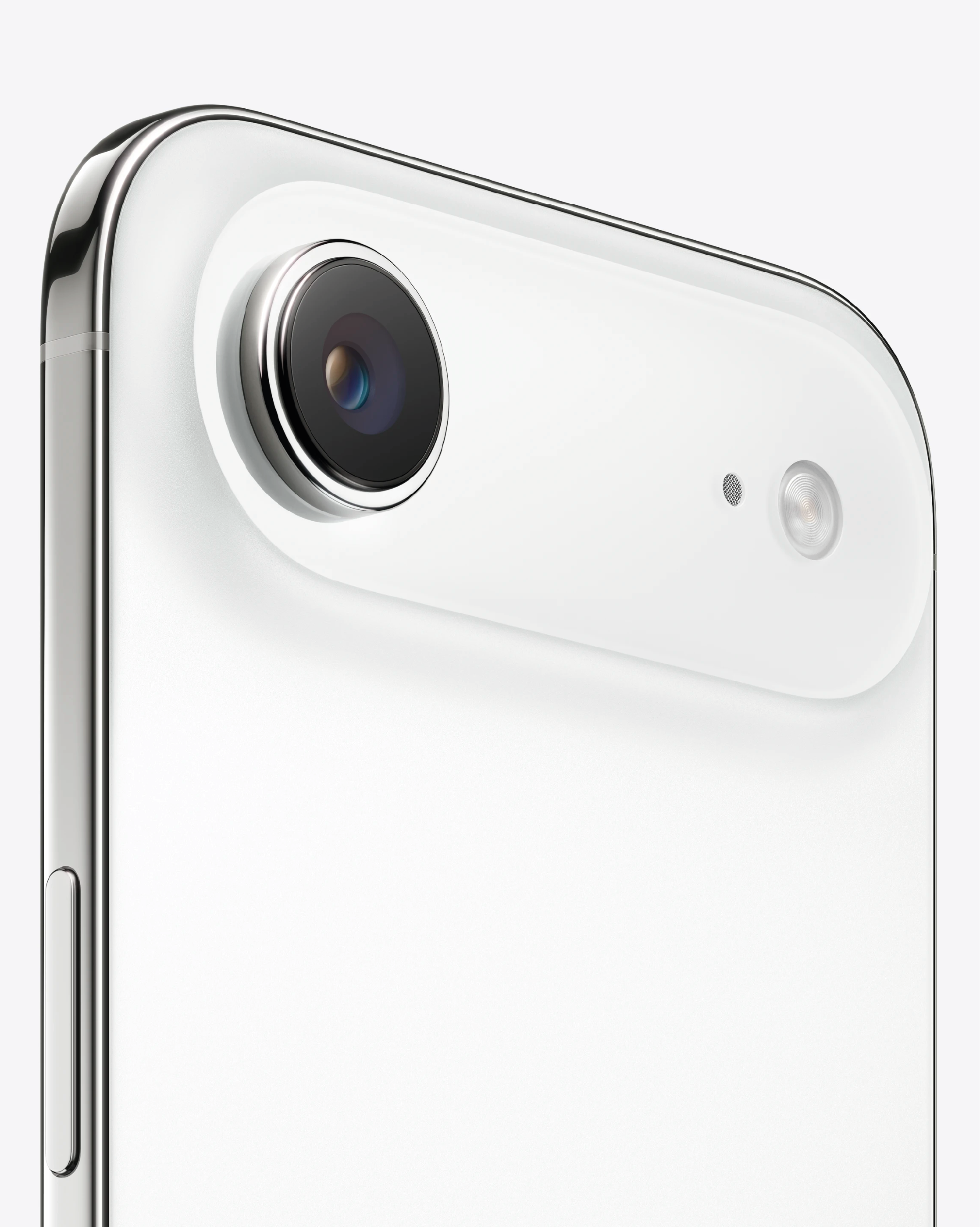 Alt Tag: Nuevo iPhone Air Apple por encargo - vista trasera blanca con cámara 48MP Fusion Main y acabado titanio-pulido
