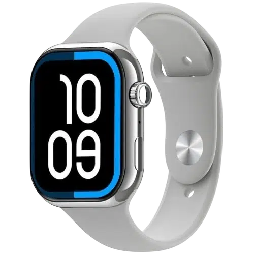 Nuevo Reloj Inteligente Watch S10 Pantalla 2″ Oferta en 2da unidad reloj inteligente plata correa gris pantalla 2" 48x40mm 54g