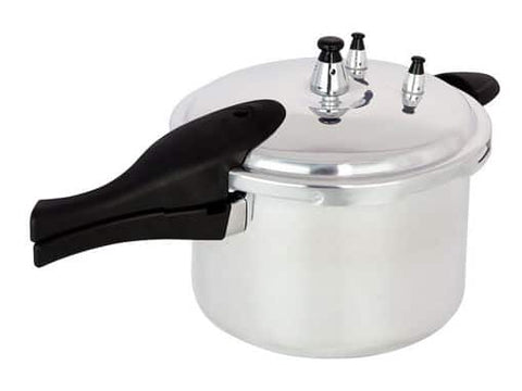 Olla A Presión Oster - 9 Litros - Aluminio Durable, 5 Sistemas De Seguridad, Tapa Hermética Con Sello Grueso Y Agarradera Doble Arroceras Costa Rica