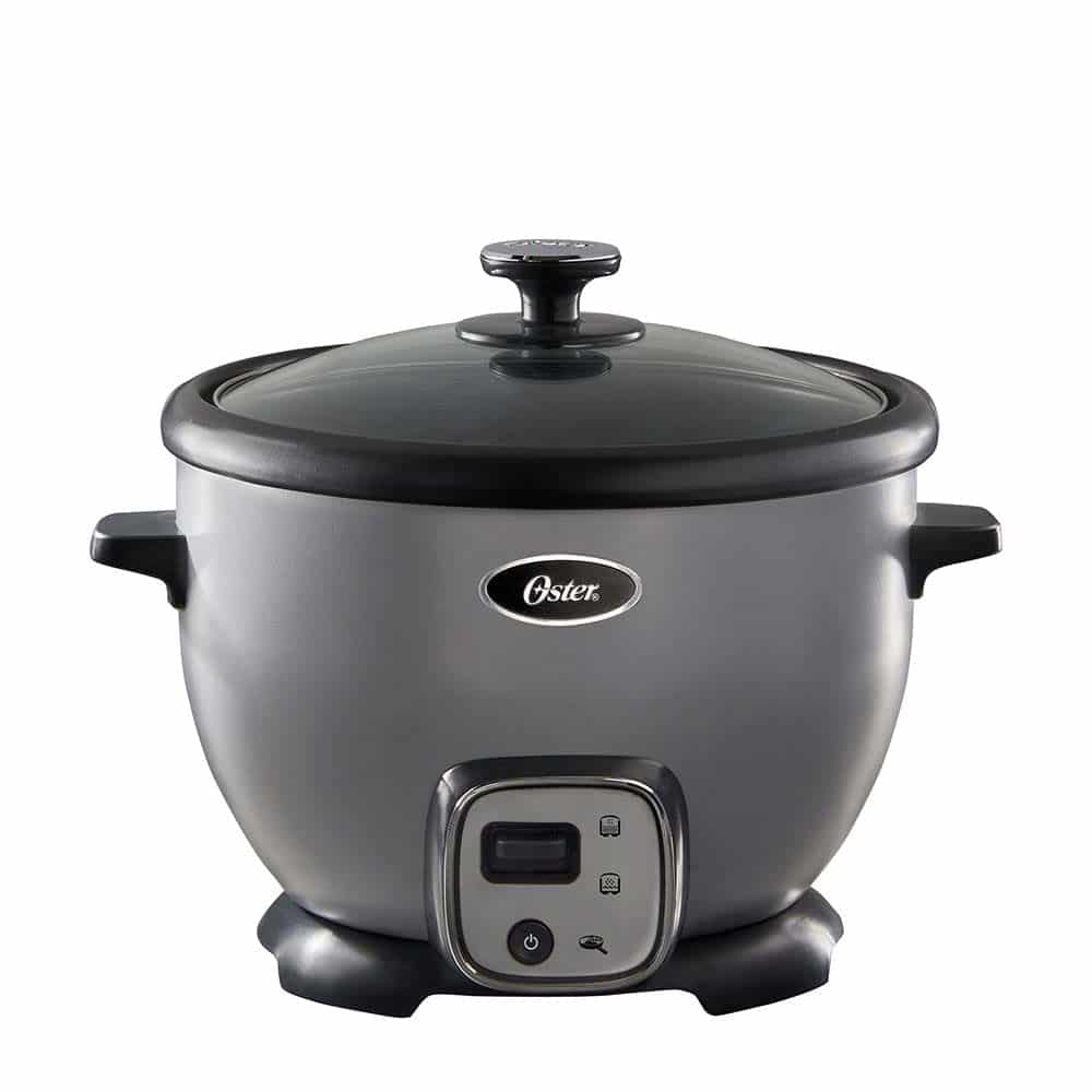Olla Arrocera Oster - 12 Tazas - Función De Sofrito - Antiadherente - Tapa De Vidrio - 900W Arroceras Costa Rica