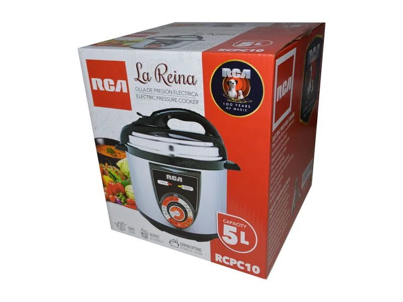 Olla de Presión Eléctrica RCA La Reina 5 Litros 900W RCPC10