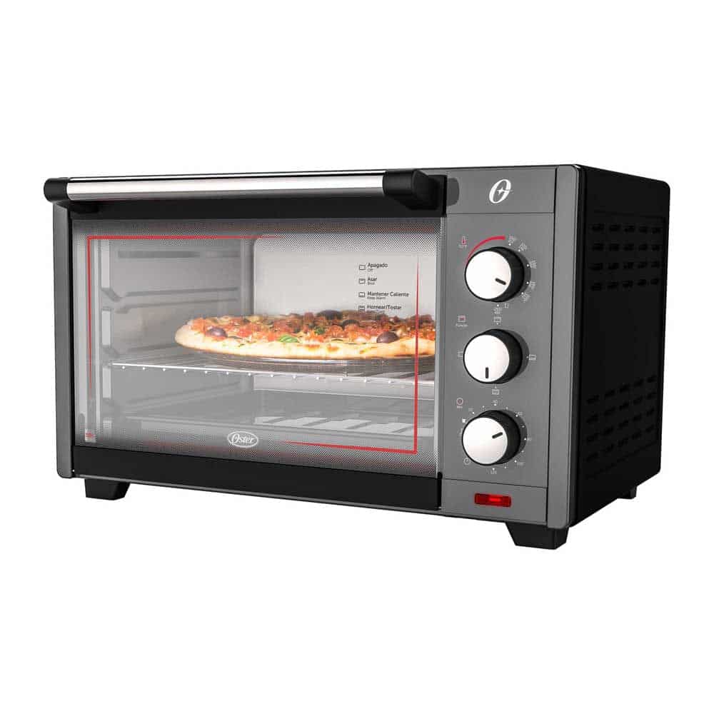 Horno Tostador Oster - 30 Litros - Funciones: Asar, Hornear, Tostar, Calentar - Potencia: 1600W Hornos Tostadores Costa Rica