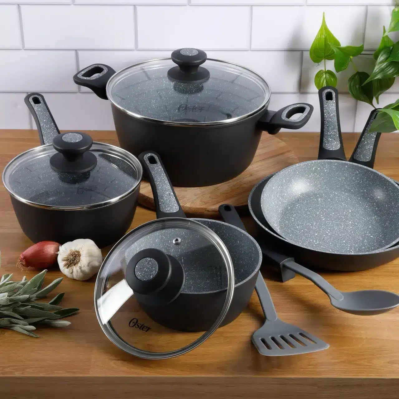 Oster Juego Ollas 10 Bast Indu 127710.10 Productos De Cocina > Ollas Costa Rica
