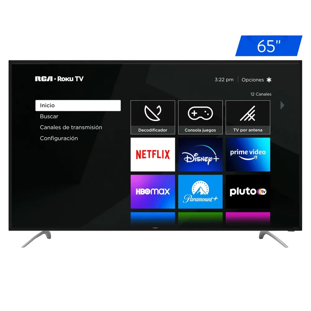 Pantalla RCA 65 Pulgadas 4K UHD Smart Roku RC65KS
