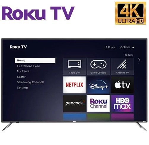 Smart TV RCA 86 Pulgadas 4K UHD Roku RC86RK
