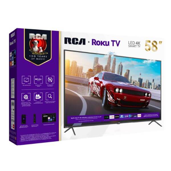 Pantalla RCA Roku RC58RK 58″ 4K Costa Rica