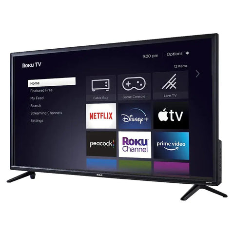 Pantalla ROKU TV 40 pulgadas con acceso a aplicaciones de streaming como Netflix y Disney+
