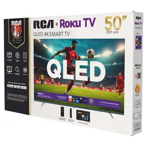 RCA RC50QL Smart TV QLED 50 Pulgadas 4K UHD Roku TV
