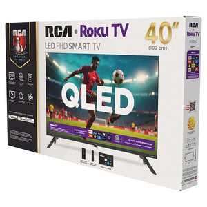 Pantalla RCA QLED 40 Pulgadas Full HD Smart Roku RC40QL