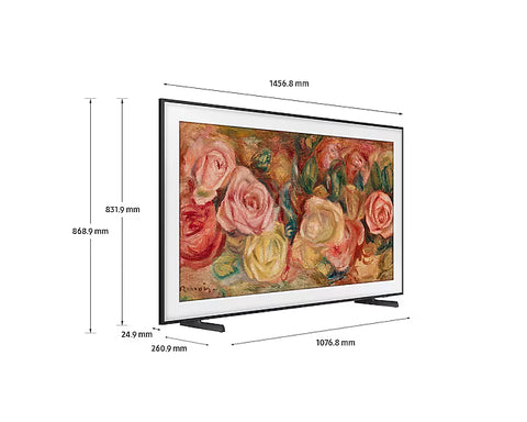 Pantalla Samsung Smart Tv The Frame 4K 65" Serie D Pantallas Tv Costa Rica