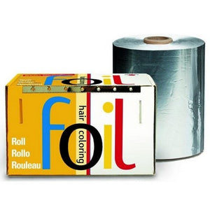 PAPEL EN ROLLO LISO 5"X1450` PLATA Costa Rica