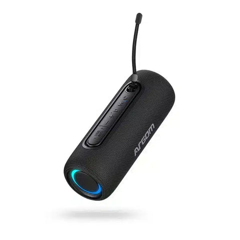 Parlante Altavoz Bt Inalámbrico Premium Radyon X32 Con Luces Led Negro Argom Tech Costa Rica