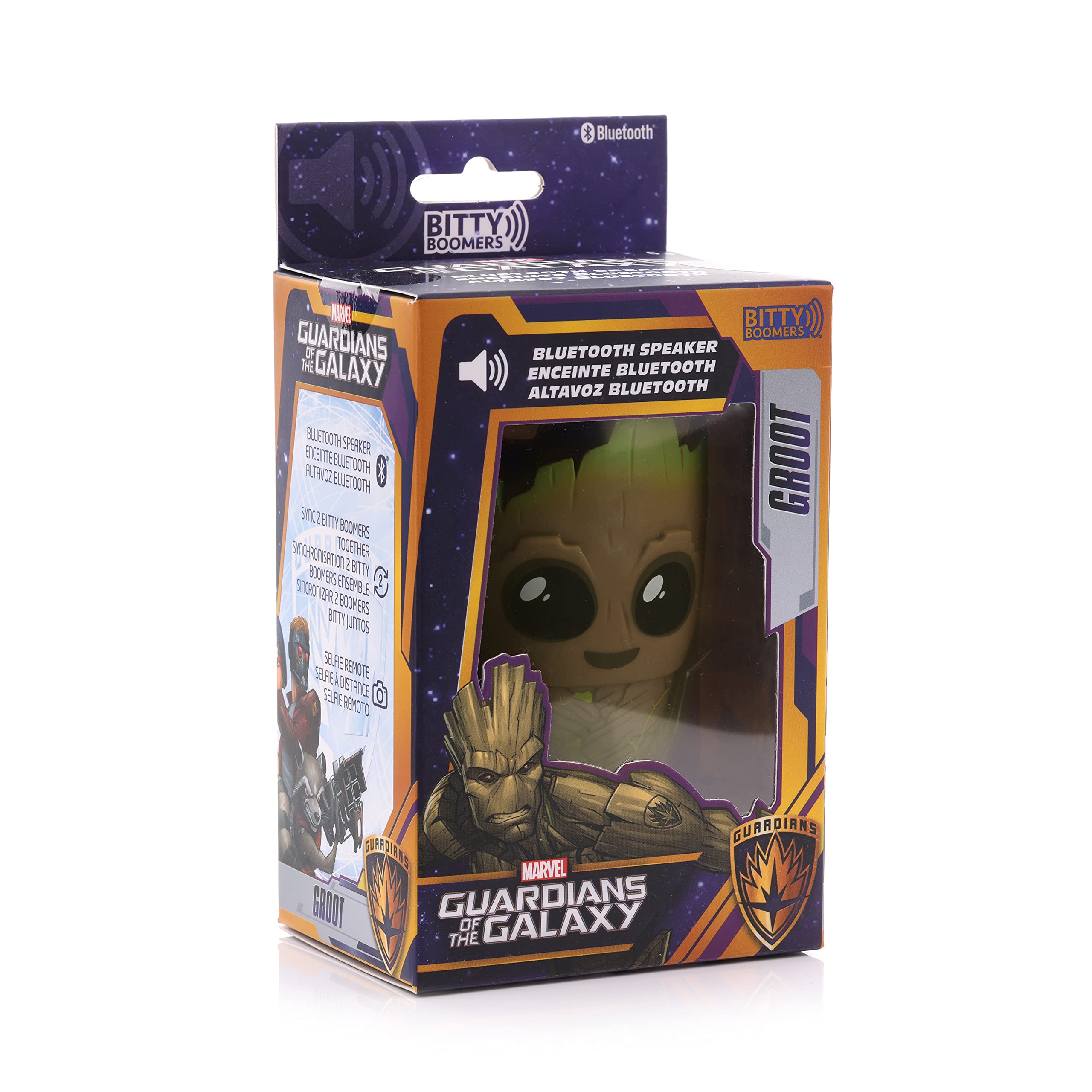 Parlante Bluetooth Bitty Boomers Marvel Groot BITTYGROOT