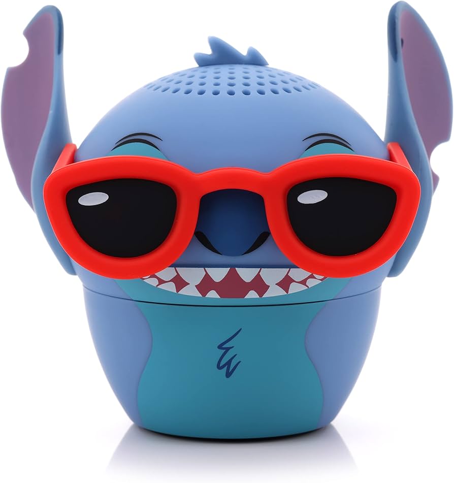 PARLANTE BLUETOOTH DE PELUCHE BITTY BOOMERS DISNEY STITCH 5.5" RECARGABLE BITTYSTITCHPL