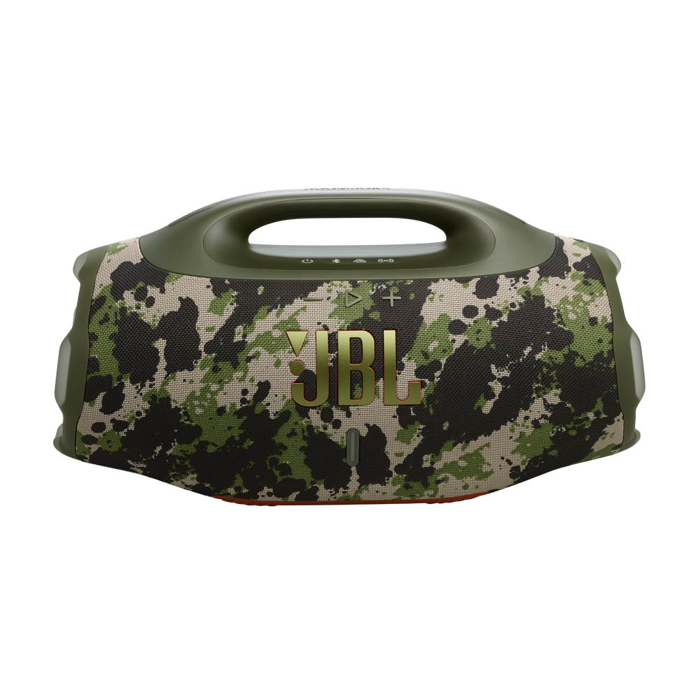 PARLANTE JBL BOOMBOX 4 BLUETOOTH 5.4 IP68 AURACAST 210W SQUAD CAMO