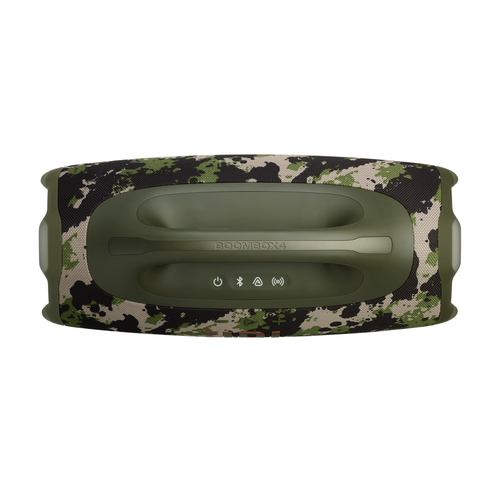 PARLANTE JBL BOOMBOX 4 BLUETOOTH 5.4 IP68 AURACAST 210W SQUAD CAMO