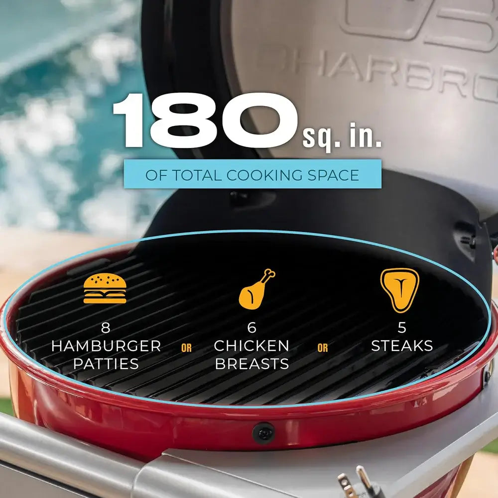 Parrilla Eléctrica Tablet Bistro PRO 180 Roja Productos De Cocina > Parrillas Costa Rica