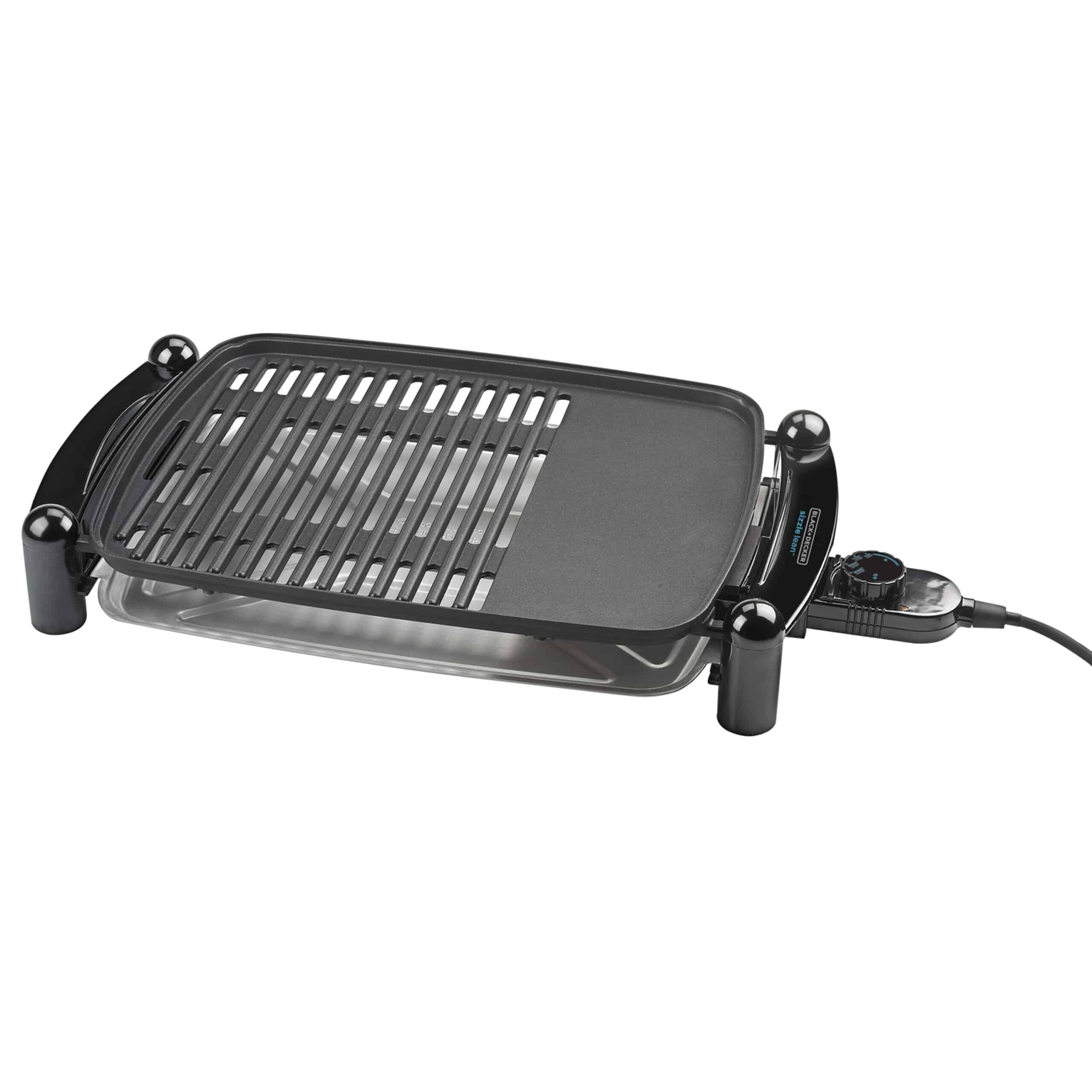 Parrilla-Plancha Negra 1500 W Bbq Para Asar Y Cocinar Black & Decker Ig201 Costa Rica