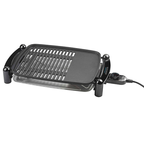 Parrilla-Plancha Negra 1500 W Bbq Para Asar Y Cocinar Black & Decker Ig201 Costa Rica