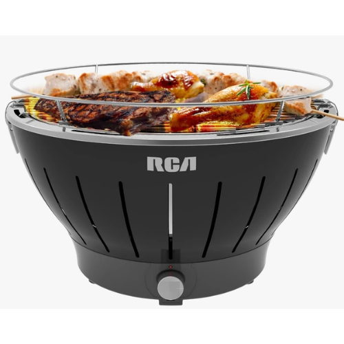 Parrilla Portátil de Carbón RCA Asistida por Batería RCGR15
