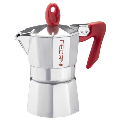 Pedrini Cafetera Italiana Kaffetiera Acero Pulido 1 Taza 9081-0 Coffe Maker Costa Rica