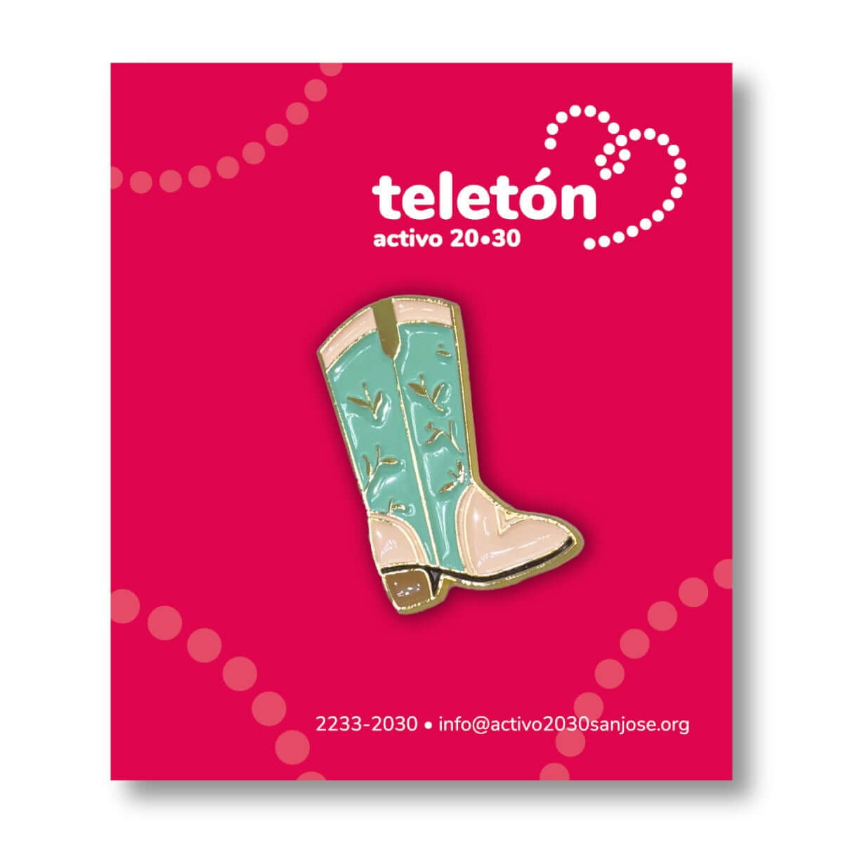 Pin Teletón donár Costa Rica