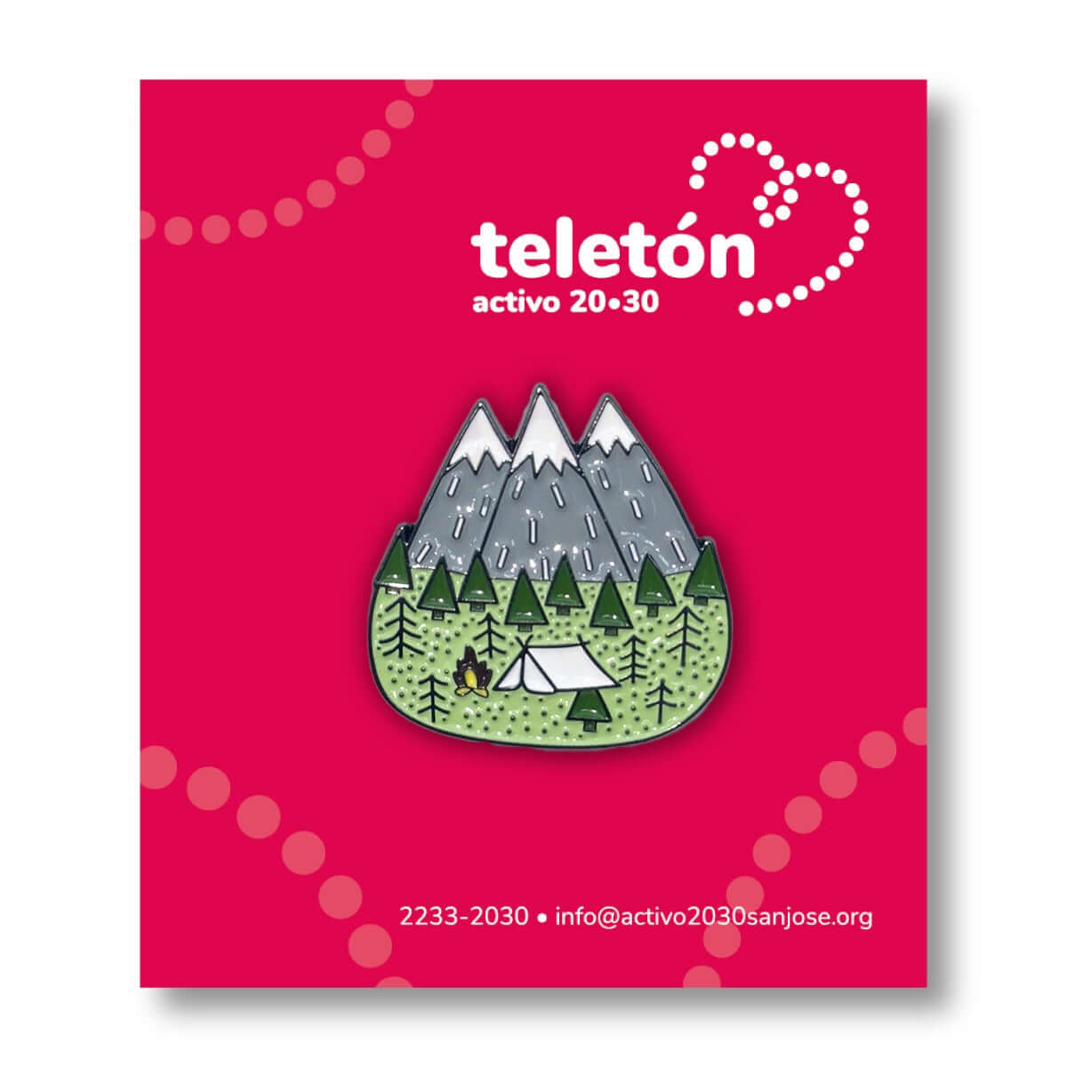 Pin Teletón donár Costa Rica