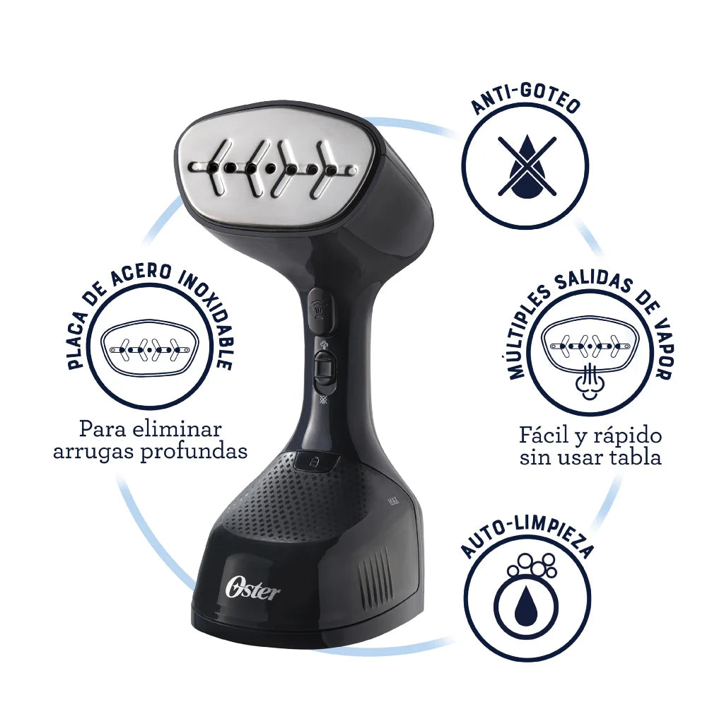 Plancha Vaporizador OSTER Portátil, GCSTES-101 Costa Rica