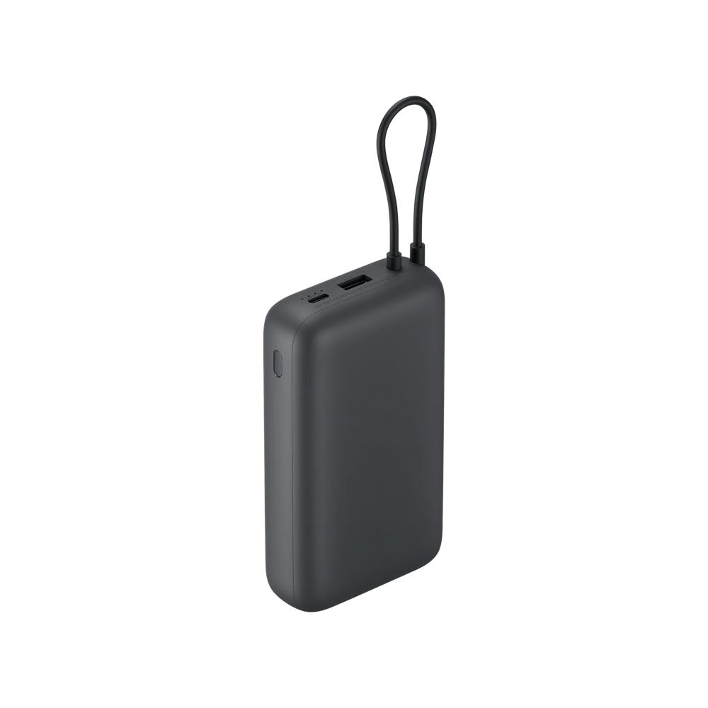 Power Bank Xiaomi 20000mAh con Cable USB-C Integrado Light Gray 61826