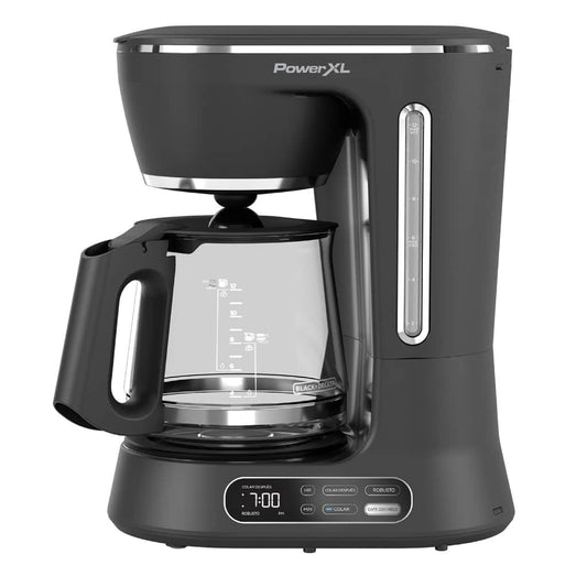 Coffee Maker Digital 12 Tz Negro Powerxl Cm0122-1Bpla