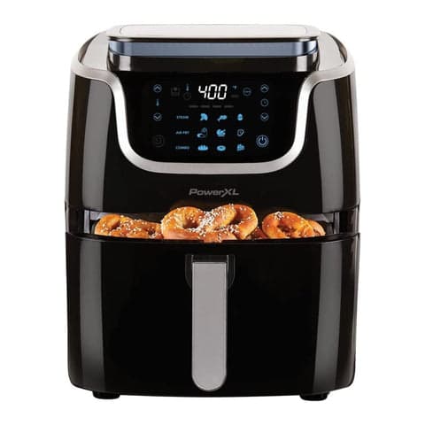 Freidora De Aire Y Vaporera Digital 7 Ltr. Negra Powerxl St-006-La