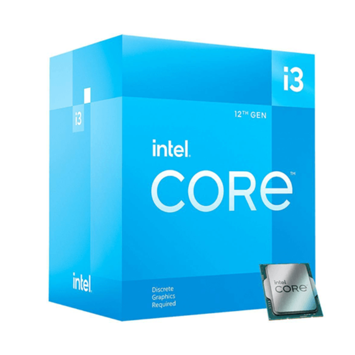 Procesador Intel core I3-12100F 3.30GHZ LGA1700 12TH gen