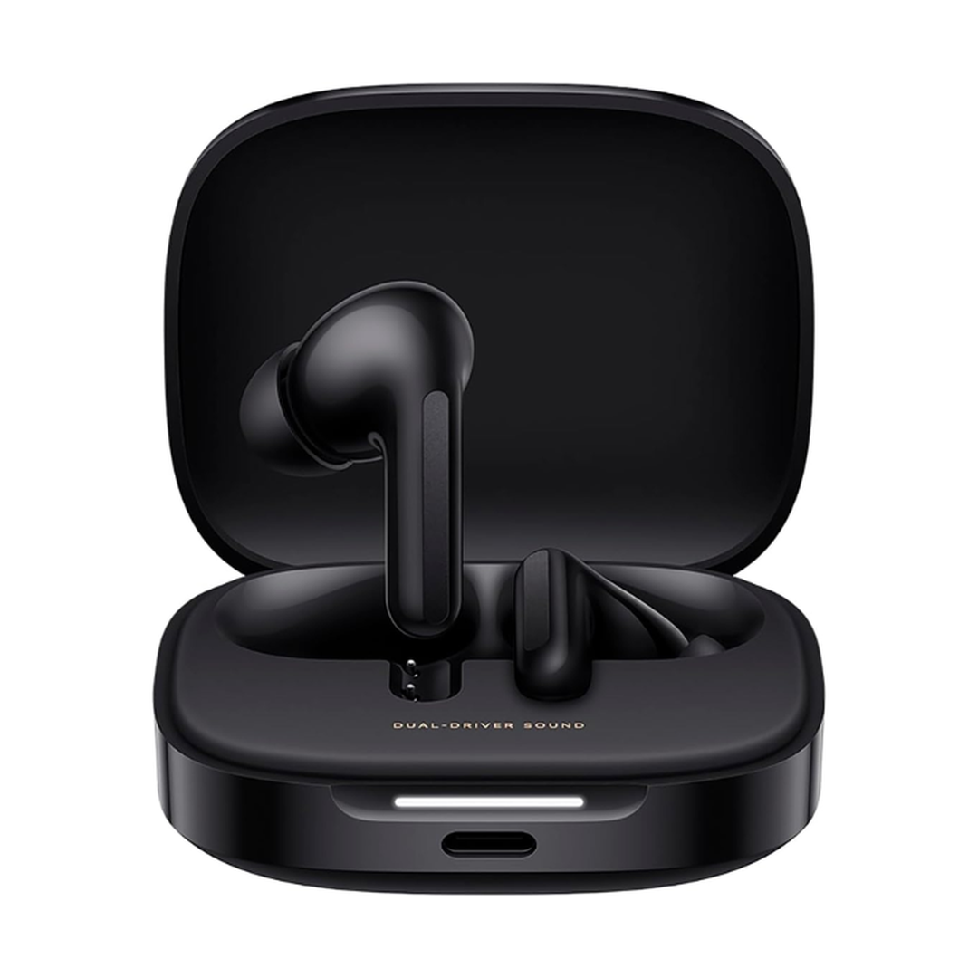 Audífonos XIAOMI REDMI BUDS 6 NEGRO en estuche de carga