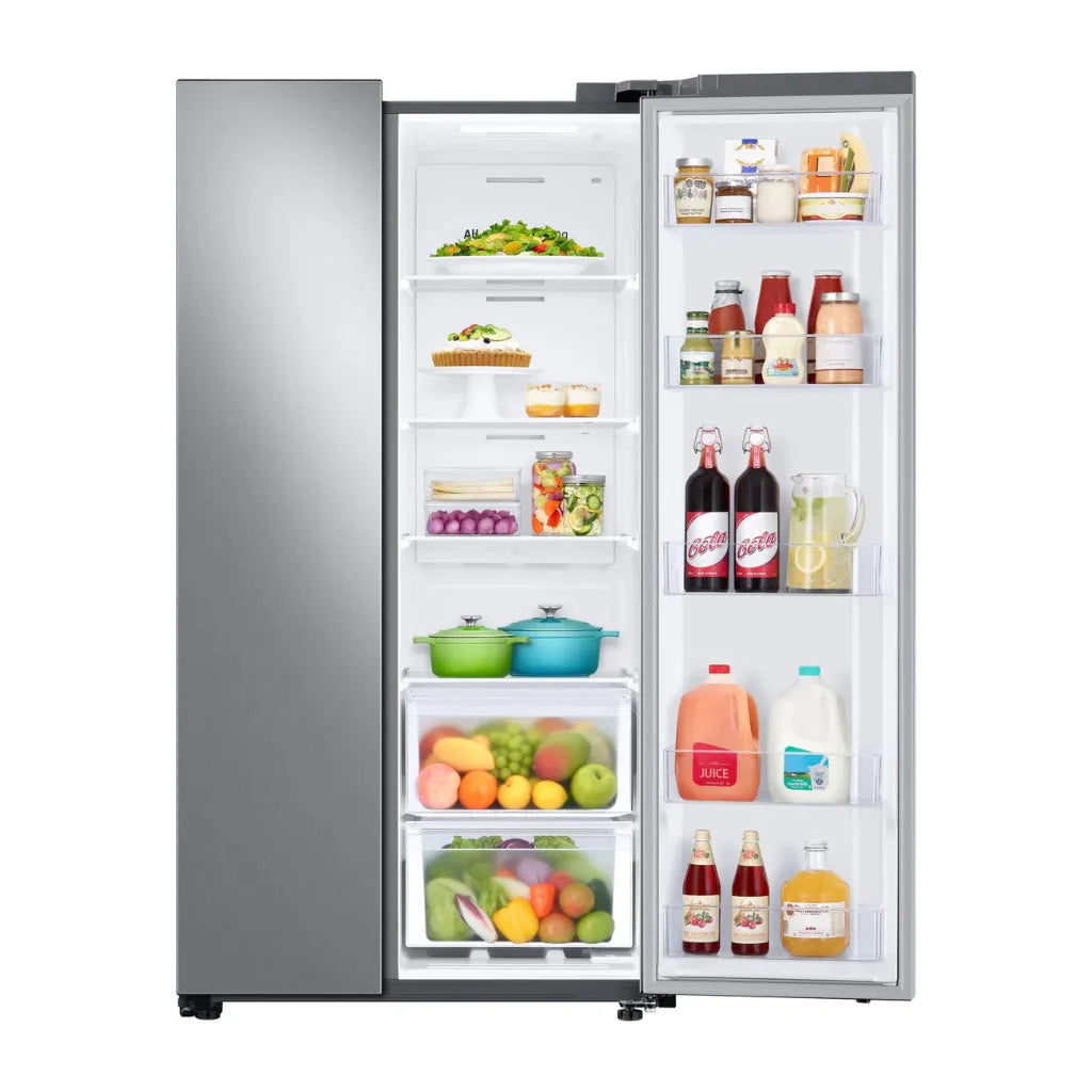 Refrigerador 28 Pies SBS sin dispensador Plateado Refrigeradoras Costa Rica