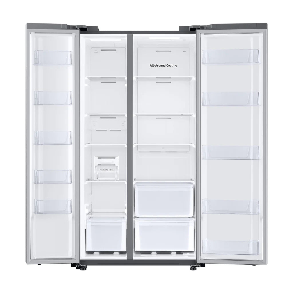 Refrigerador 28 Pies SBS sin dispensador Plateado Refrigeradoras Costa Rica