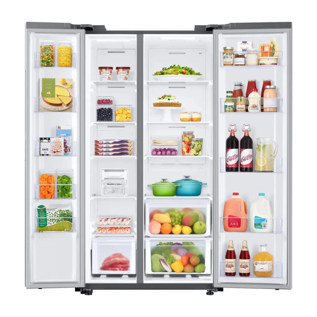 Refrigerador 28 Pies SBS sin dispensador Plateado Refrigeradoras Costa Rica