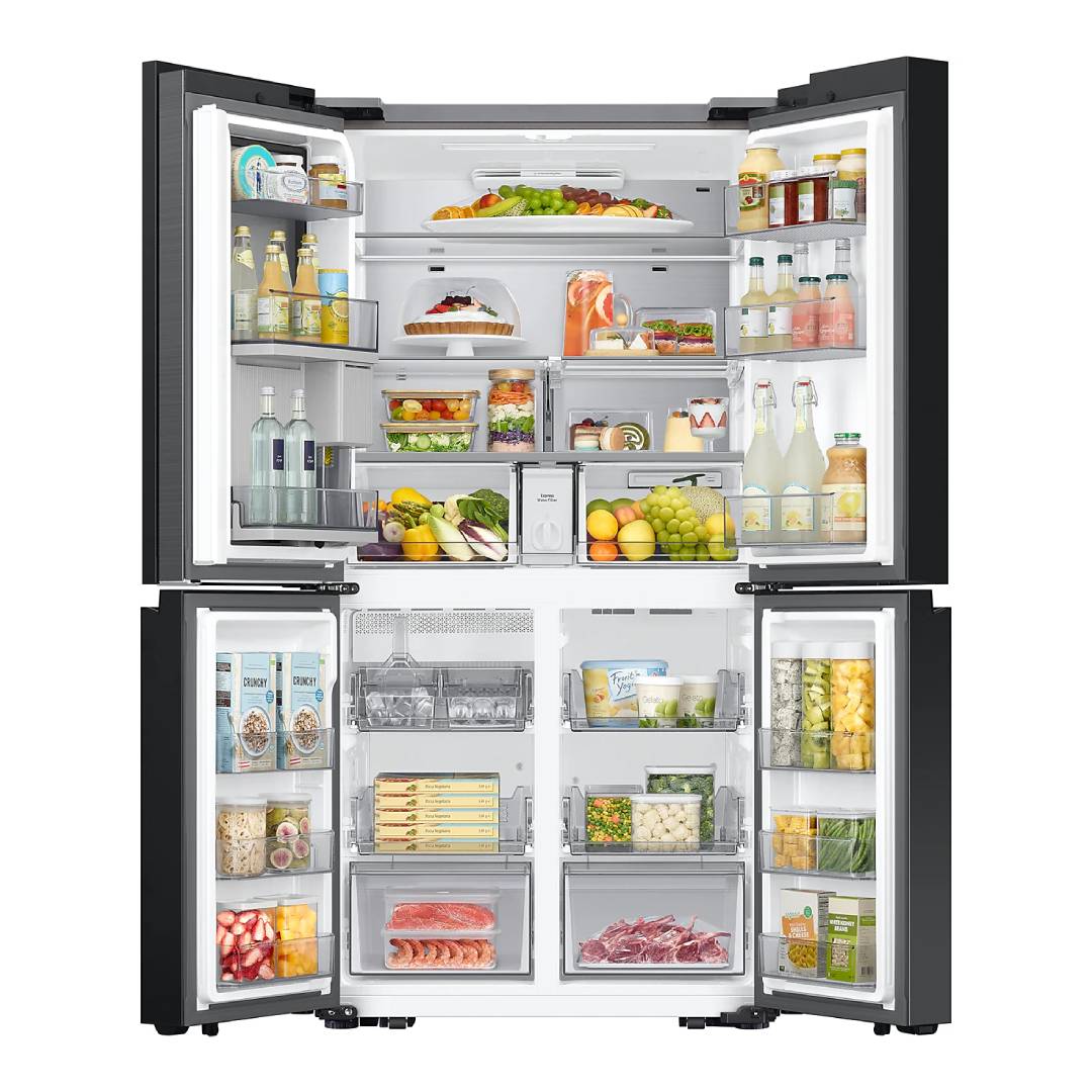 Refrigeradora Samsung Bespoke French Door 29 pies RF29DB965012AP 4 Puertas Blanca